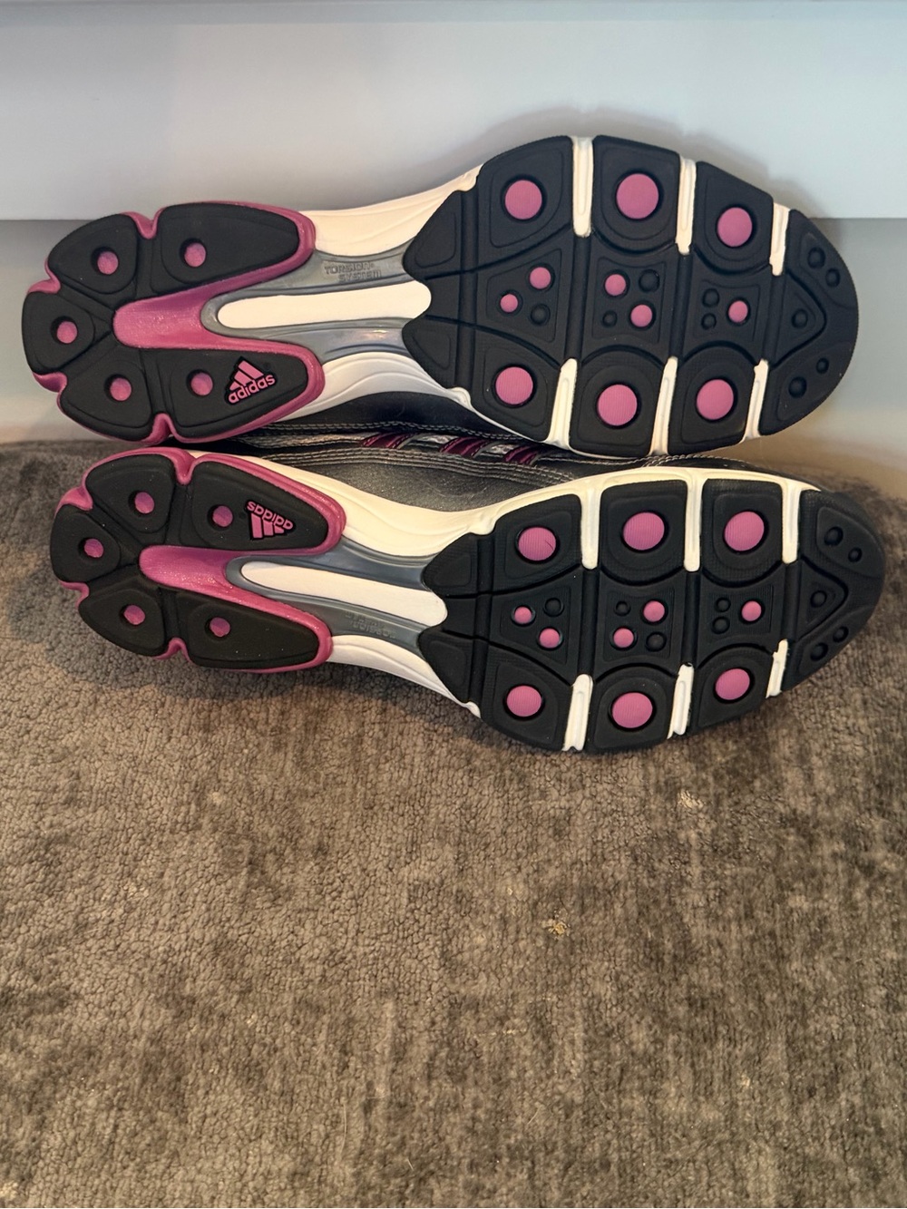 NWOT Adidas Raziya II White Athletic Sneakers Running Shoes Women’s 8-1/2 8.5 M - Picture 3 of 8